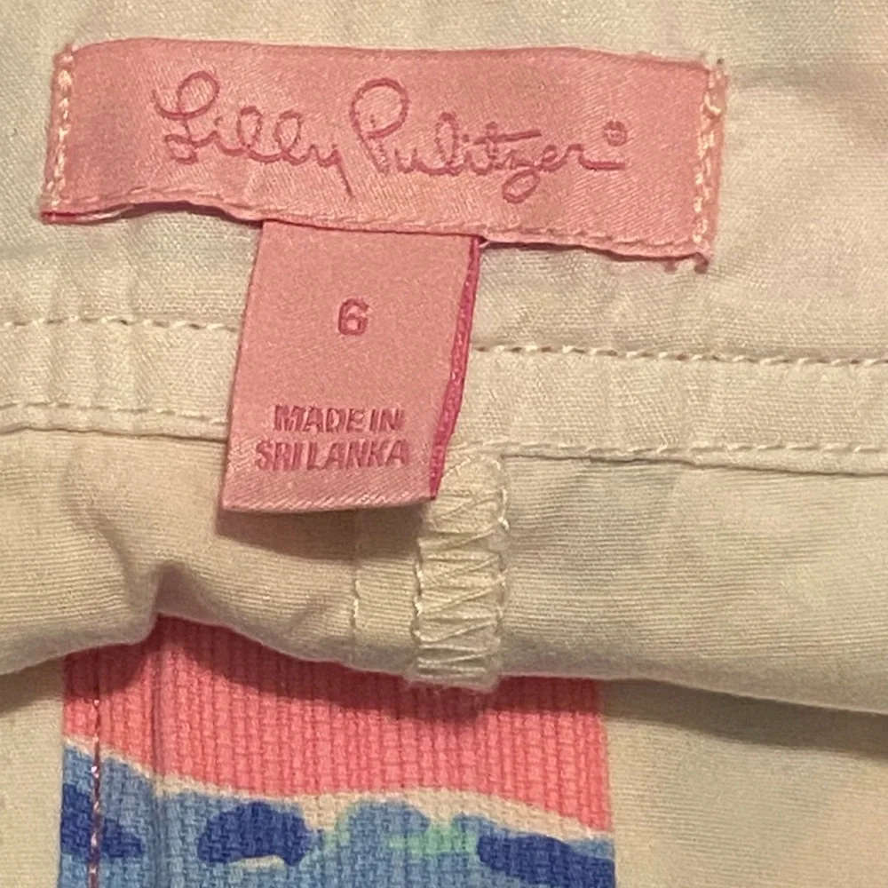 Lilly Pulitzer Colette Skort | Pink Pout Barefoot Princess Scalloped Hem Size 6 - Picture 5 of 8